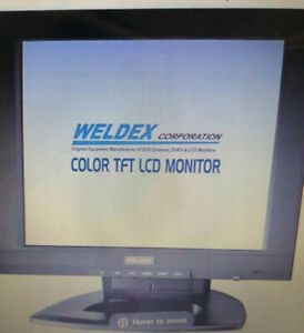 Weldex WDL-1700M-HD Color 17” TFT LCD Monitor with BNC Looping Output