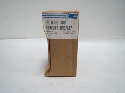 New carrier hh 83xb 308 3p 38a amp 124/240v-ac circuit breaker b304702 for sale