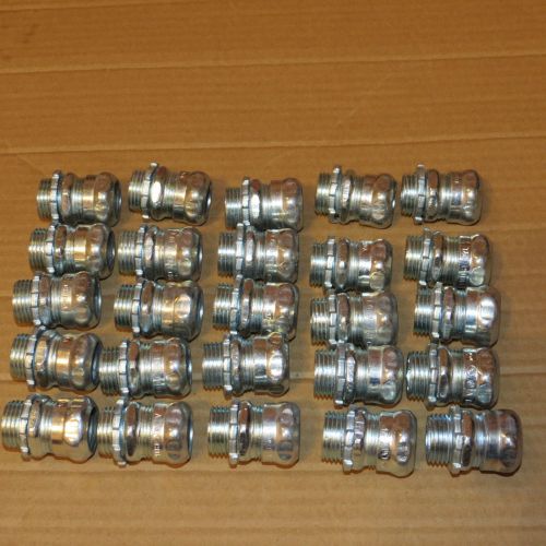 Thomas and Betts - 5121-TB - Conduit Fittings Water Tight Fit 1/2&#034; Lot of 25