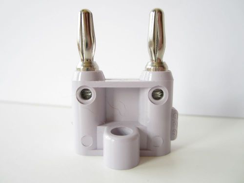 Pomona electronics stackable double banana plugs model mdp violet mdp-7 for sale