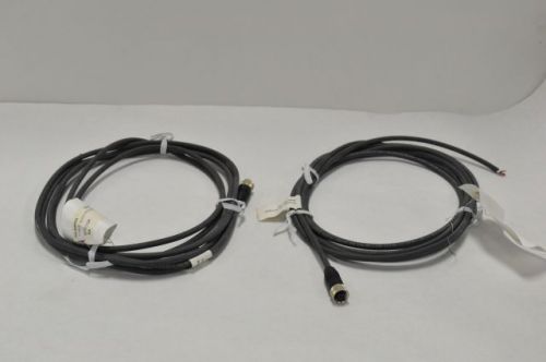 2x new ifm e18026 connector for sensors with 1/2in 250v-ac/dc 4a cable b205311 for sale
