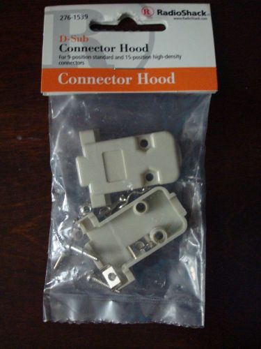 NEW RadioShack D-Sub Connector Hood; Part #276-1539