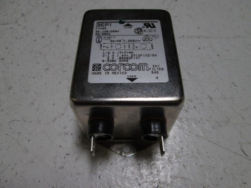CORCOM 3EP1 POWER LINE FILTER *USED*