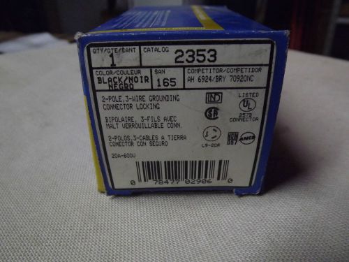 Lot of 5 leviton 2353 locking receptacle l9-20r 20a/600v l9-20 for sale