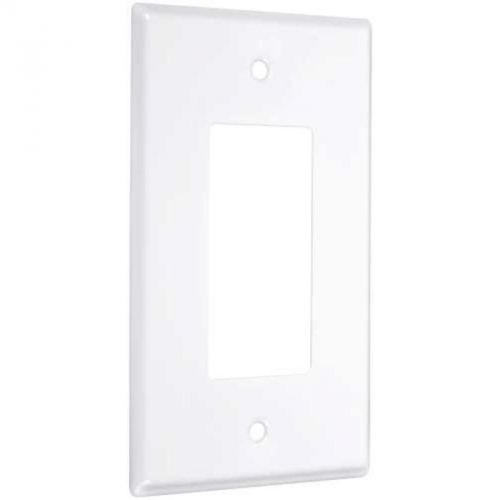 Wallplate single decor white ww-r hubbell electrical products ww-r 092326180603 for sale