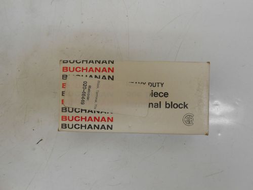 NEW BUCHANAN B106 TERMINAL BLOCK 6 CIRCUIT