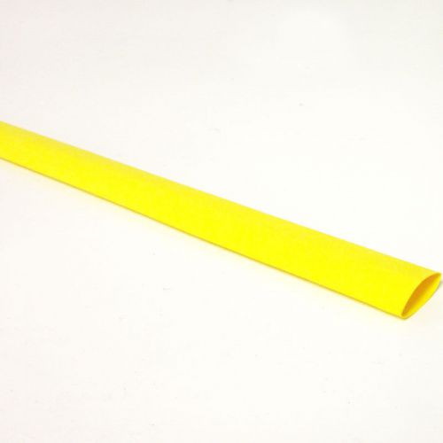 Lot 49 pcs yellow tube heat shrink sleeve tubing sleeving 196ft total 4ft x 3/4&#034; for sale