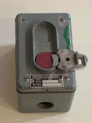 Square d 9001 bw-48 circuit lock-out switch 9001bw-48 for sale