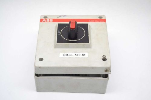 Abb ot16e3 16a amp 600v-ac 3p non-fusible disconnect switch b415703 for sale