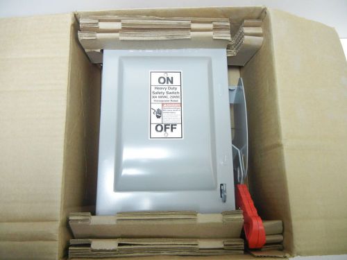 SIEMENS HNF361 NEW 30A 3P 600V HEAVY DUTY SAFETY SWITCH HNF361