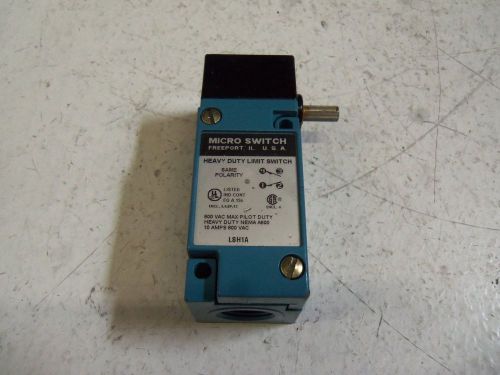 MICROSWITCH LSH1A HEAVY DUTY LIMIT SWITCH *USED*