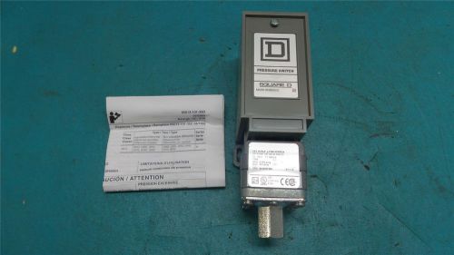 Square d 9012gng5 475 psi 1 port 10 a at 480v pressure switch for sale