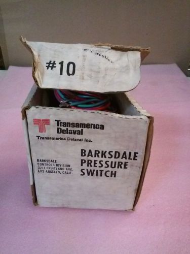 Transamerica delaval d1h-h18 adjustable range barksdale pressure switch for sale