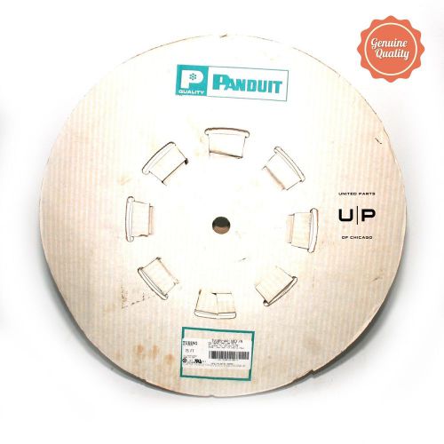 PVC Tubing Panduit TV105-44-10CF/N, spool of 75 ft., 7/16&#034; 11.1 mm, white