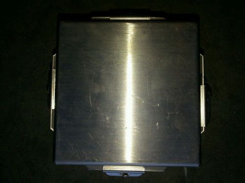 Hoffman j-box enclosure nema 4-- (4 x 4 x 3d)stainless steel for sale
