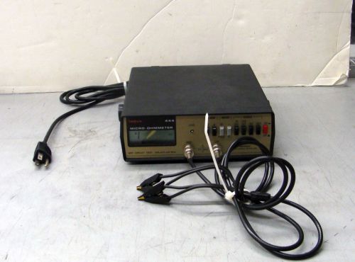 *** Simpson Electric 444 Micro Ohmmeter ***
