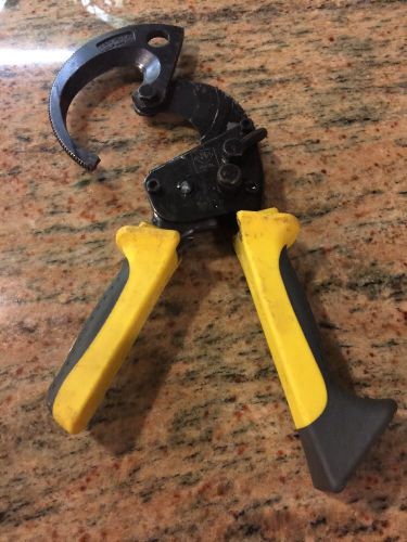 IDEAL 35-053 Big Foot 750 KCMIL Ratcheting Cable Cutter W/ Boot - Free Shipping!