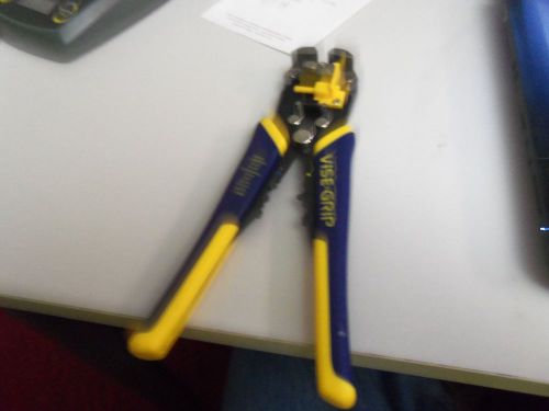 Vise grip wire stripper and crimper item #6mw for sale
