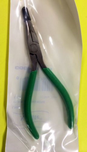 Cooper tools xcelite 5&#034; long nose plier with green plastic handles ln54 for sale