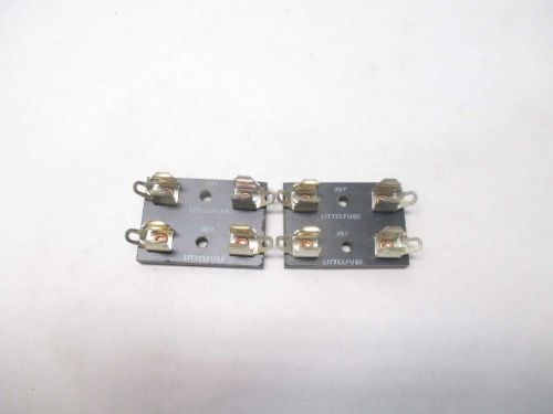 Lot 2 new littelfuse 357 1-5/8 x 1-1/8 in 2p fuse block d479342 for sale