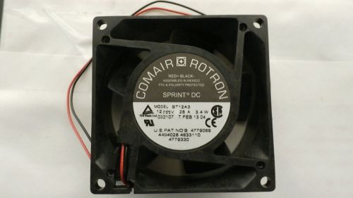Comair rotron st12a3 / 32107 / sprint dc - 80mmx32mm 12vdc .28a 3.4w dc fan for sale