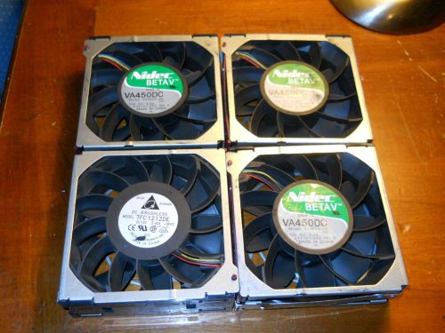 Lot of 4 Nidec Beta V V34809-90 Fan 12vdc 3.3A VA450DC/Server Fans