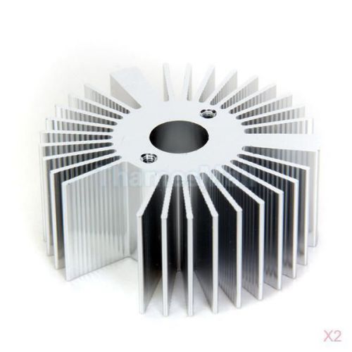 2x Aluminum Heatsink Cooling Cooler Heat Spreader for 3W LED Light Bulb Hi-Q