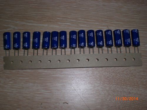 NEW 15pc NIPPON INSTRUMENTS 1500UF 10V RADIAL CAPACITOR made in Japan