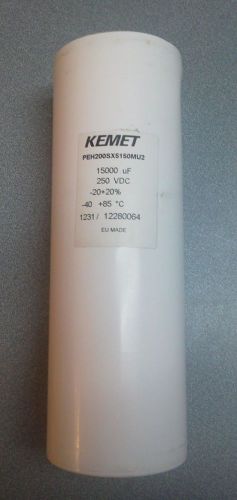 Kemet, Aluminum Electrolytic Capacitor, PEH200SC5150MU2, 15000 uF, 250 VDC