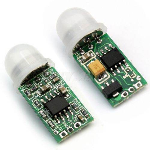 Mini 27x10mm 5v infrared pir motion human sensor detector module security new for sale