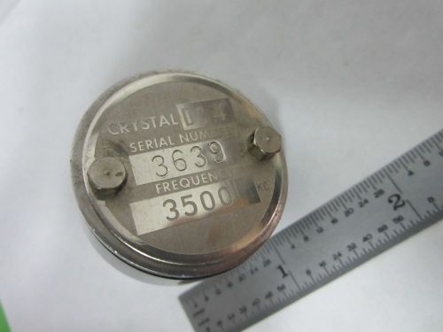Vintage quartz crystal dc4 3500 kc frequency control ham as is bin#l5-28 for sale