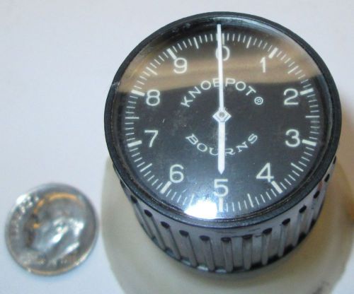 Bourns 3640s &#034;knobpot&#034; 10-turn precision potentiometer  10k ohm  refurbished for sale