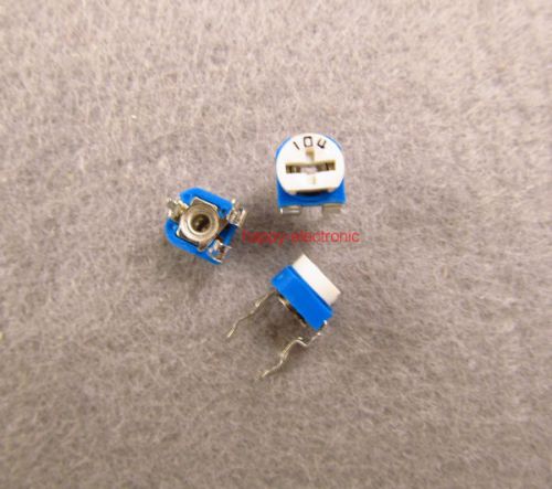 20pcs 100K Ohm  trimmer trim pot single turn top adjust Variable resistor 104