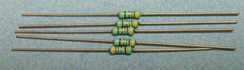 5 new sfr55d 47.5 ohm  1/4w- 1% metal film resistors 47r50 for sale
