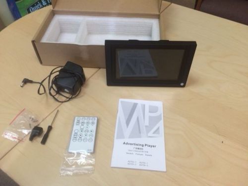 7&#034; lcd advertising screen, lcd ad player (ce&amp;fcc) for sale