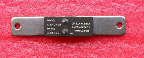 Lambda  overvoltage protector l-20-ov-28 new, tested 100% for sale