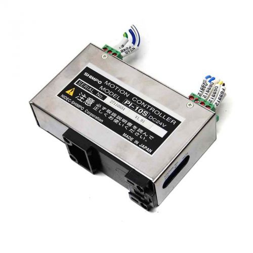 Nidec-shimpo pi-10s motion controller 24vdc single-axis control din mount for sale