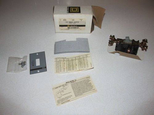 Square d fractional horsepower manual starters open type class 2510 type f01 a for sale