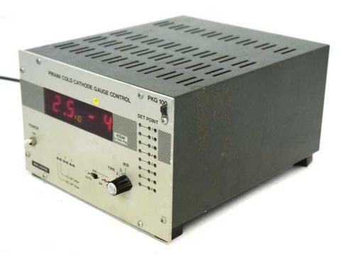 Balzers pkg100 pirani cold cathode gauge control unit module industrial for sale
