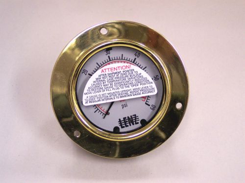 Lenz bac-60-kp-25rc-ff panel mount pressure gauge for sale