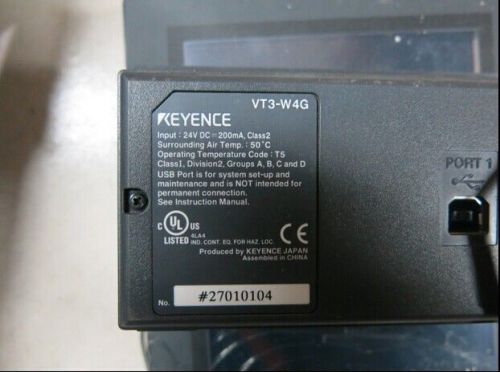 1PCS Used Keyence VT3-W4G Touch Panel Tested