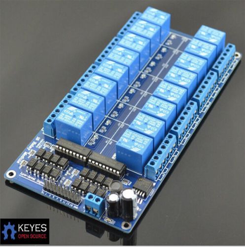 Freeship 16 relay module relay plate belt optocoupler belt lm2576 power supply for sale