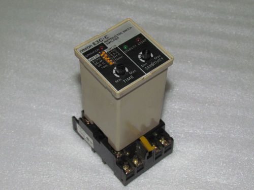 OMRON E3C-C PHOTOELECTRIC SWITCH AMPLIFIER