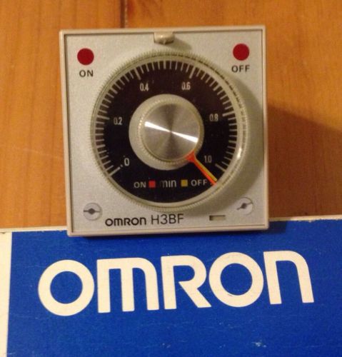 *NEW* Omron H3BF-8 Twin Timer 24Vdc 0.5s to 100h