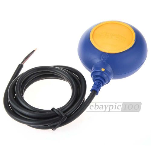 Liquid fluid water level float switch controller sensor 2m round for pool tank for sale