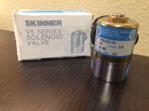Skinner V5 Series Solenoid Valve V52LM2100 24VDC P.S.L100 WATTS11