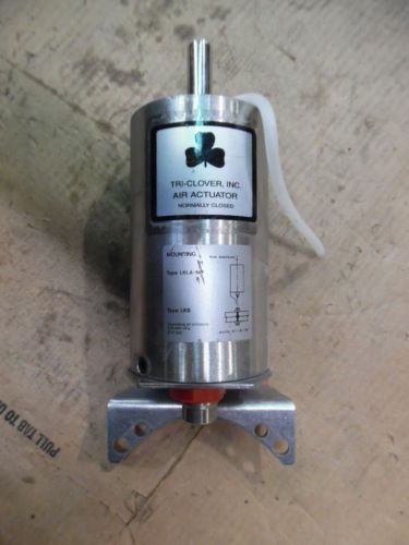 Tri-clover air actuator, lkb53a-6100tkt-3e-316l-r172036, sn:810519, used for sale