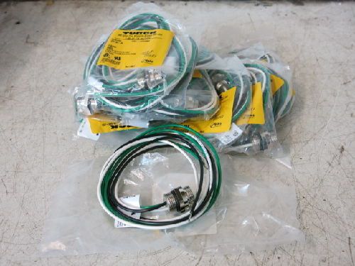 16 TURCK RSF 36-1M SERVO/ ENCODER CABLES, 3-PIN CONNECTOR, NEW