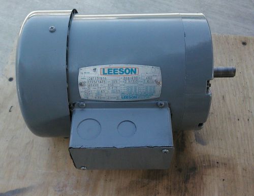 Leeson 3/4 hp motor