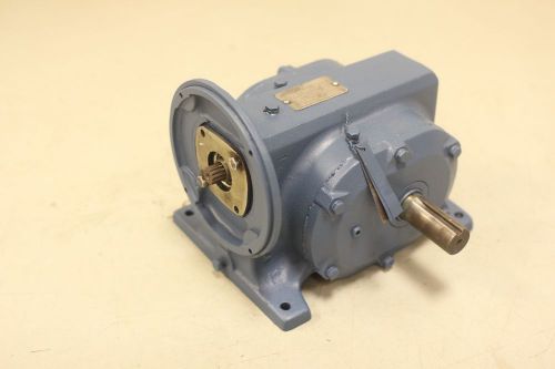 Used Reliance Worm Gear Reducer M052014005YP  56CM16A Size .9HP  101:1 Ratio